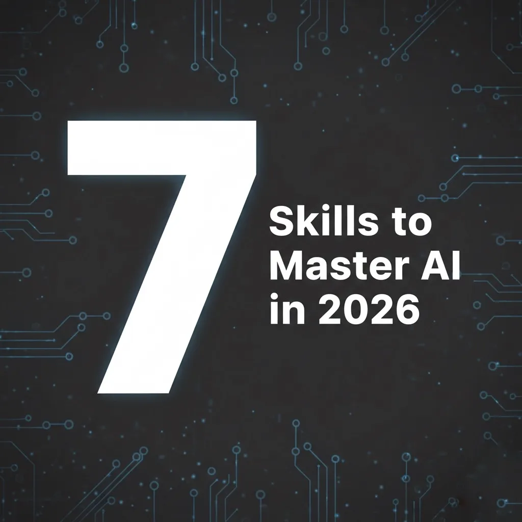 7 Skills to Master AI in 2026