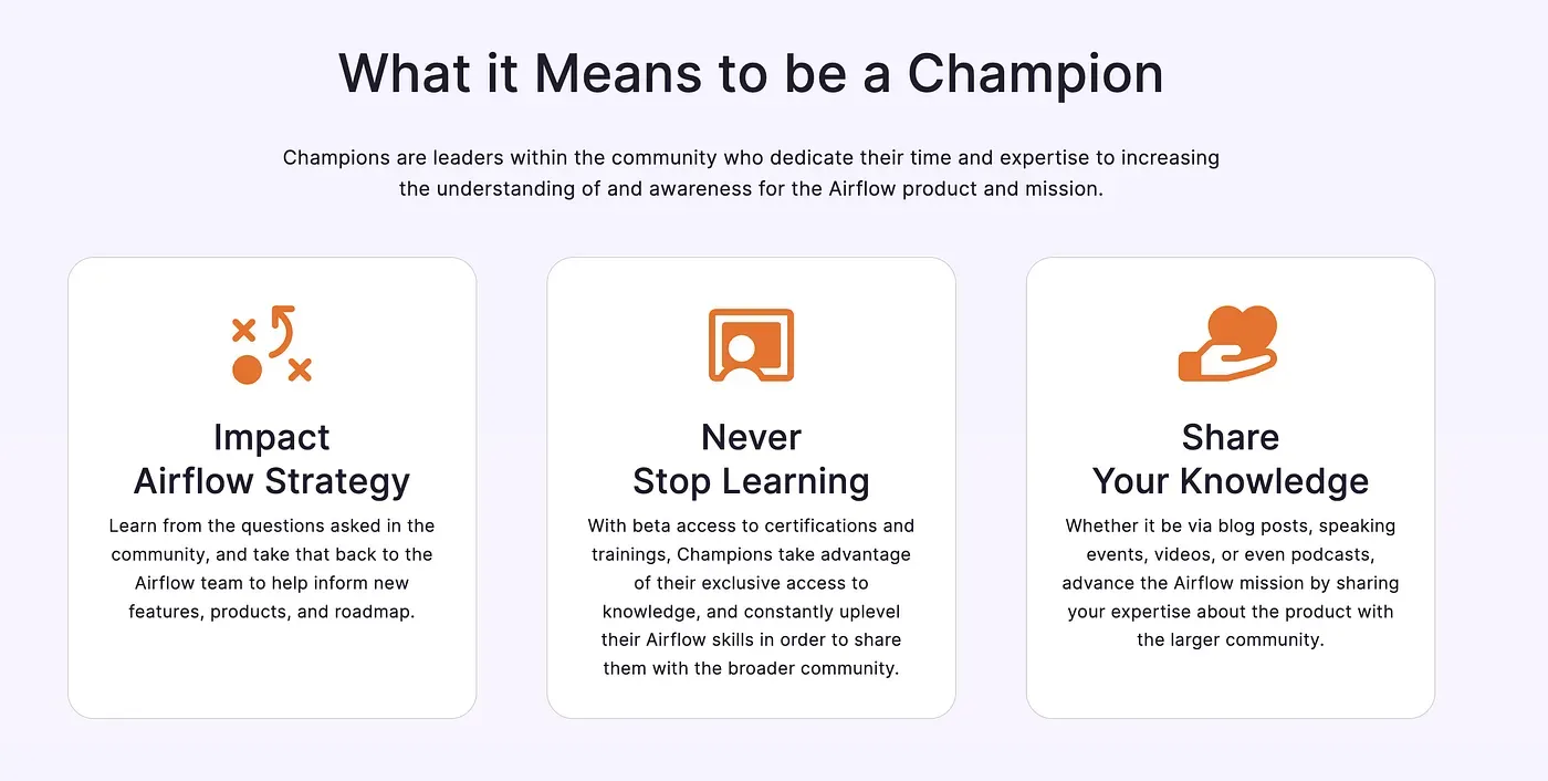 What it means to be a Champion