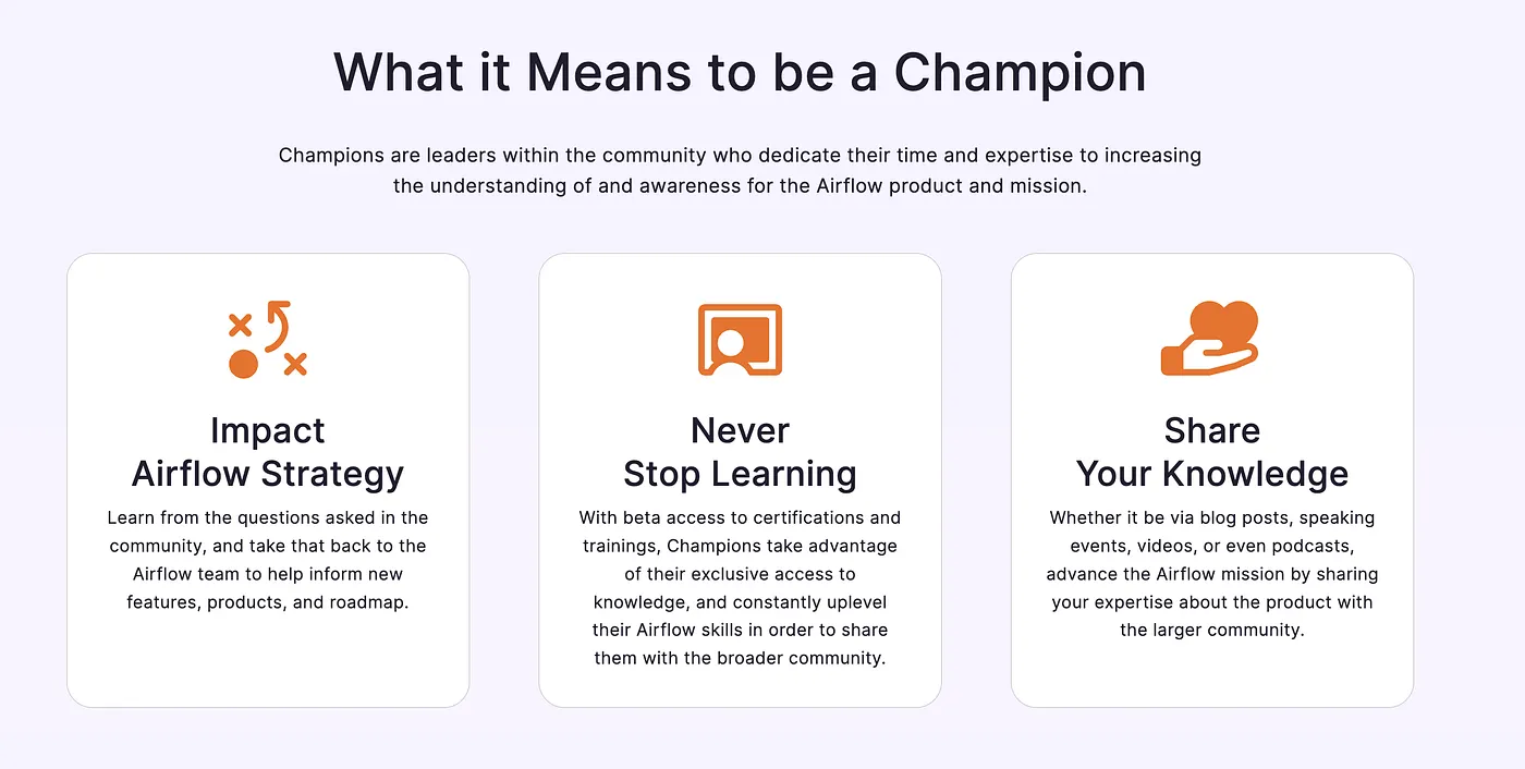 What it means to be a Champion